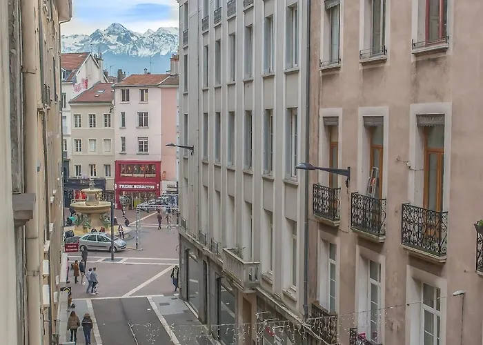 A 4 Mn De Grenette Hypercentre * Гренобль